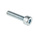 RS PRO Bright Zinc Plated Steel Hex Socket Cap Screw, DIN 912, M4 x 16mm