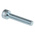 RS PRO Bright Zinc Plated Steel Hex Socket Cap Screw, DIN 912, M4 x 20mm