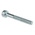 RS PRO Bright Zinc Plated Steel Hex Socket Cap Screw, DIN 912, M4 x 30mm