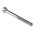 RS PRO Bright Zinc Plated Steel Hex Socket Cap Screw, DIN 912, M4 x 40mm