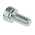 RS PRO Bright Zinc Plated Steel Hex Socket Cap Screw, DIN 912, M5 x 10mm