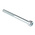 RS PRO Bright Zinc Plated Steel Hex Socket Cap Screw, DIN 912, M5 x 50mm