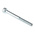 RS PRO Bright Zinc Plated Steel Hex Socket Cap Screw, DIN 912, M5 x 50mm