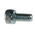 RS PRO Bright Zinc Plated Steel Hex Socket Cap Screw, DIN 912, M6 x 12mm
