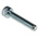 RS PRO Bright Zinc Plated Steel Hex Socket Cap Screw, DIN 912, M6 x 30mm