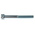 RS PRO Bright Zinc Plated Steel Hex Socket Cap Screw, DIN 912, M6 x 50mm