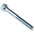RS PRO Bright Zinc Plated Steel Hex Socket Cap Screw, DIN 912, M6 x 50mm