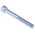 RS PRO Bright Zinc Plated Steel Hex Socket Cap Screw, DIN 912, M8 x 60mm