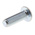 RS PRO Bright Zinc Plated Steel Hex Socket Button Screw, ISO 7380, M5 x 16mm