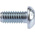RS PRO Bright Zinc Plated Steel Hex Socket Button Screw, ISO 7380, M6 x 12mm