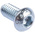 RS PRO Bright Zinc Plated Steel Hex Socket Button Screw, ISO 7380, M6 x 12mm