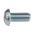 RS PRO Bright Zinc Plated Steel Hex Socket Button Screw, ISO 7380, M8 x 16mm