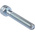 RS PRO Bright Zinc Plated Steel Hex Socket Cap Screw, DIN 912, M5 x 30mm