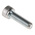 RS PRO Bright Zinc Plated Steel Hex Socket Cap Screw, DIN 912, M6 x 20mm