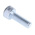 RS PRO Bright Zinc Plated Steel Hex Socket Cap Screw, DIN 912, M4 x 12mm