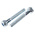 RS PRO Bright Zinc Plated Steel Hex Socket Cap Screw, DIN 912, M6 x 35mm