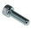 RS PRO Bright Zinc Plated Steel Hex Socket Cap Screw, DIN 912, M8 x 25mm