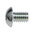 RS PRO Bright Zinc Plated Steel Hex Socket Button Screw, ISO 7380, M4 x 6mm