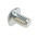 RS PRO Bright Zinc Plated Steel Hex Socket Button Screw, ISO 7380, M4 x 6mm