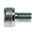RS PRO Bright Zinc Plated Steel Hex Socket Cap Screw, DIN 912, M4 x 6mm
