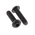 RS PRO Black, Self-Colour Steel Hex Socket Button Screw, ISO 7380, M5 x 20mm