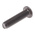 RS PRO Black, Self-Colour Steel Hex Socket Button Screw, ISO 7380, M6 x 25mm