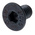 RS PRO M6 x 10mm Hex Socket Countersunk Screw Black, Self-Colour Steel