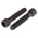 RS PRO Black, Self-Colour Steel Hex Socket Cap Screw, BS 2470, 3/8in x 2in