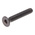 RS PRO M4 x 25mm Hex Socket Countersunk Screw Black, Self-Colour Steel