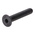 RS PRO M5 x 30mm Hex Socket Countersunk Screw Black, Self-Colour Steel