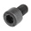 RS PRO M8 x 12mm Hex Socket Cap Screw Black, Self-Colour Steel