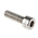 RS PRO Plain Stainless Steel Hex Socket Cap Screw, DIN 912, M8 x 25mm