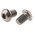 RS PRO Plain Stainless Steel Hex Socket Button Screw, ISO 7380, M8 x 12mm