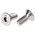 RS PRO Plain Stainless Steel Hex Socket Countersunk Screw, DIN 7991, M5 x 12mm