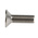 RS PRO Plain Stainless Steel Hex Socket Countersunk Screw, DIN 7991, M5 x 16mm