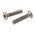 RS PRO Plain Stainless Steel Hex Socket Countersunk Screw, DIN 7991, M5 x 25mm