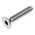 RS PRO Plain Stainless Steel Hex Socket Countersunk Screw, DIN 7991, M6 x 30mm