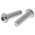 RS PRO Plain Stainless Steel Hex Socket Button Screw, ISO 7380, M8 x 30mm