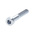 RS PRO Hex Socket Cap Screw, M4 x 25mm