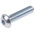RS PRO Bright Zinc Plated Steel Hex Socket Button Screw, ISO 7380, M4 x 16mm