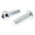 RS PRO Bright Zinc Plated Steel Hex Socket Button Screw, ISO 7380, M8 x 25mm