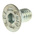 RS PRO M6 x 10mm Hex Socket Countersunk Screw Bright Zinc Plated Steel