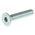 RS PRO Bright Zinc Plated Steel Hex Socket Countersunk Screw, DIN 7991, M6 x 30mm