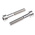 RS PRO Plain Stainless Steel Hex Socket Cap Screw, DIN 912, M8 x 45mm