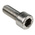 RS PRO Plain Stainless Steel Hex Socket Cap Screw, DIN 912, M10 x 25mm