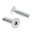 RS PRO Bright Zinc Plated Steel Hex Socket Countersunk Screw, DIN 7991, M10 x 35mm