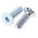 RS PRO Bright Zinc Plated Steel Hex Socket Countersunk Screw, DIN 7991, M12 x 35mm