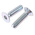 RS PRO Bright Zinc Plated Steel Hex Socket Countersunk Screw, DIN 7991, M12 x 45mm