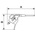 PREVOST 6bar Air Blow Gun, ARO 6 Air Inlet (BSP)