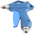SMC 10bar Air Blow Gun, 1/4in Air Inlet (BSP)